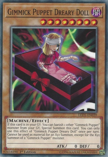 Gimmick Puppet Dreary Doll | LED5-EN039